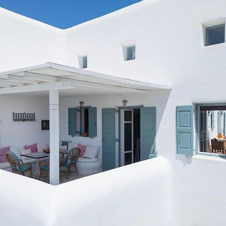 Mykonian Style W Shared Pool Houses & Nighttime Security Guard オルノス エクステリア 写真