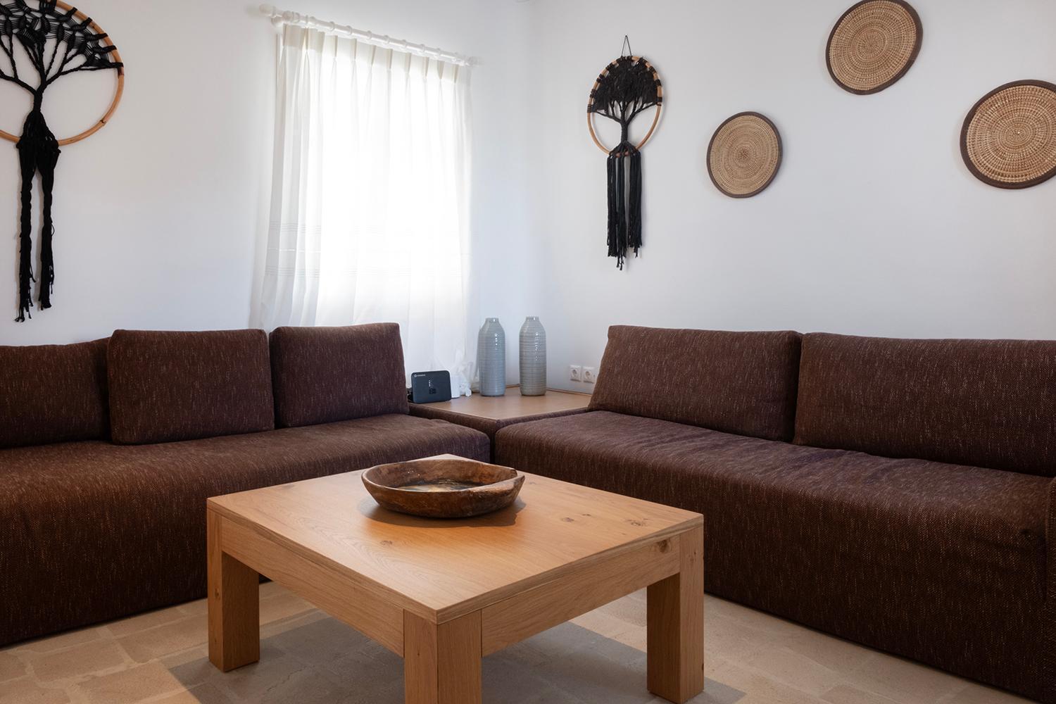 Mykonian Style W Shared Pool Houses & Nighttime Security Guard オルノス エクステリア 写真