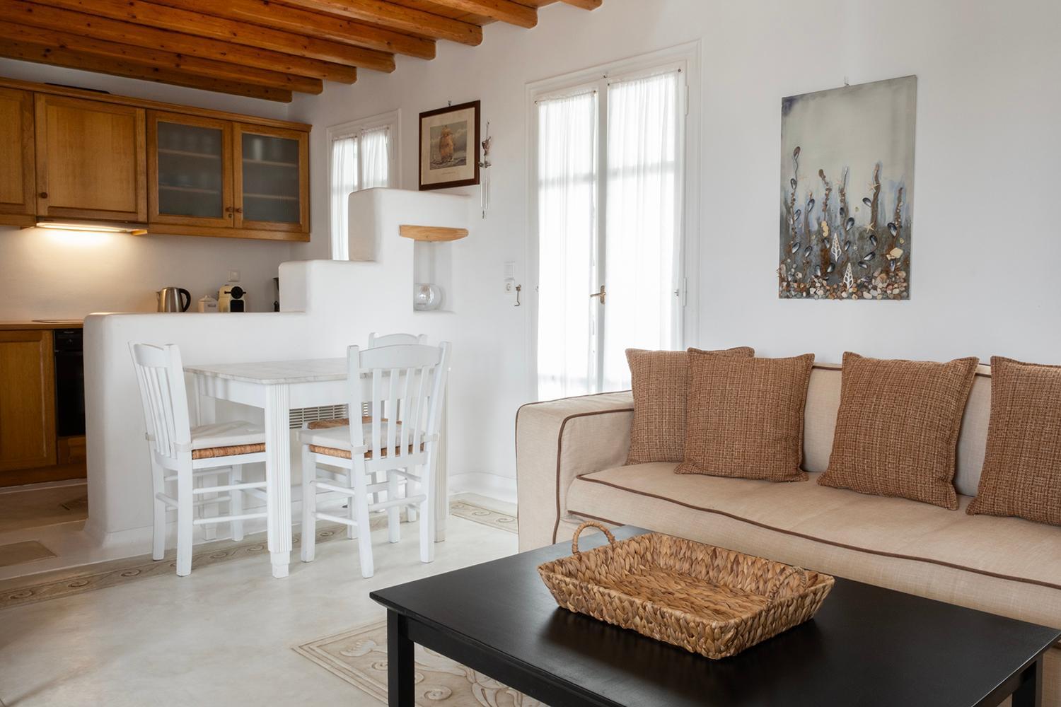 Mykonian Style W Shared Pool Houses & Nighttime Security Guard オルノス 部屋 写真